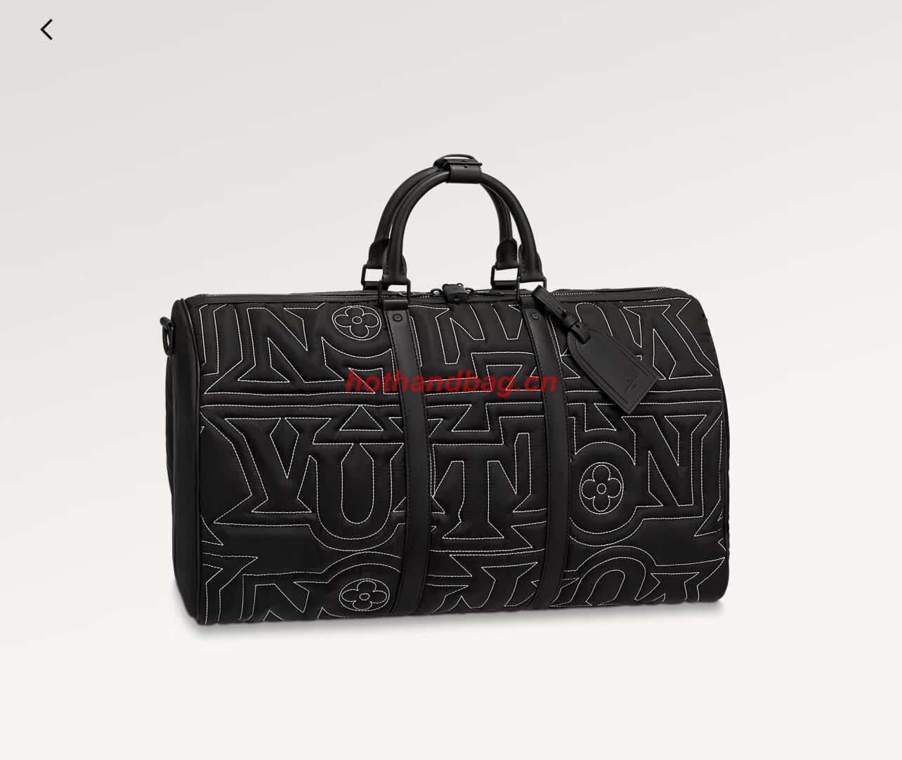 Louis Vuitton Monogram Keepall 45 M46441 Black
