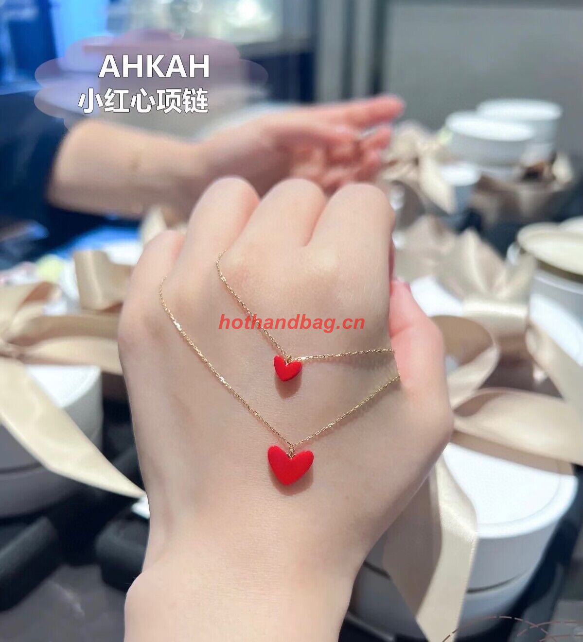 AHKAH Heart Necklace A61332