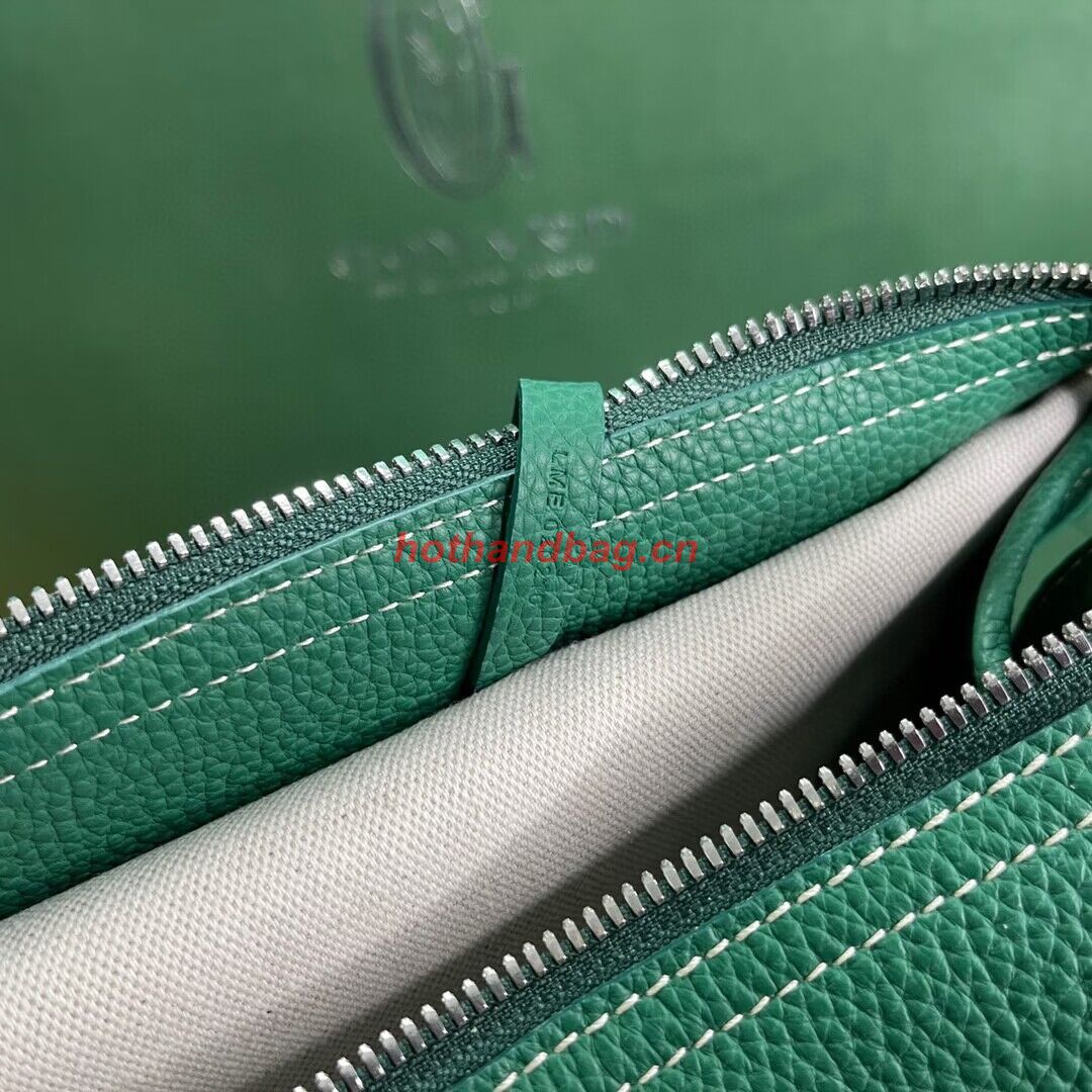 Goyard Hardy 2 Original Calfskin Leather Pet Bag 20299 Green