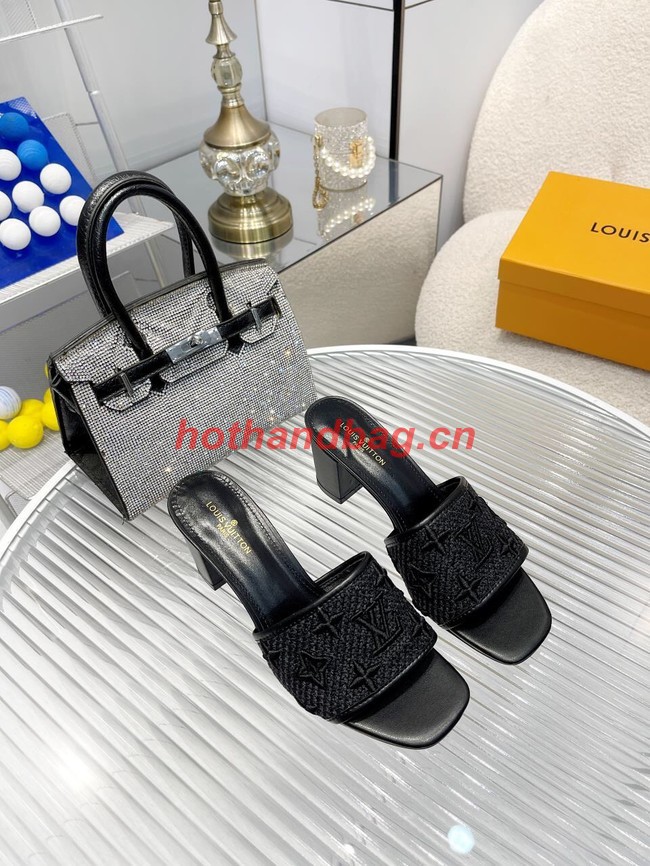 Louis Vuitton slides heel height 6.5CM 93529-3