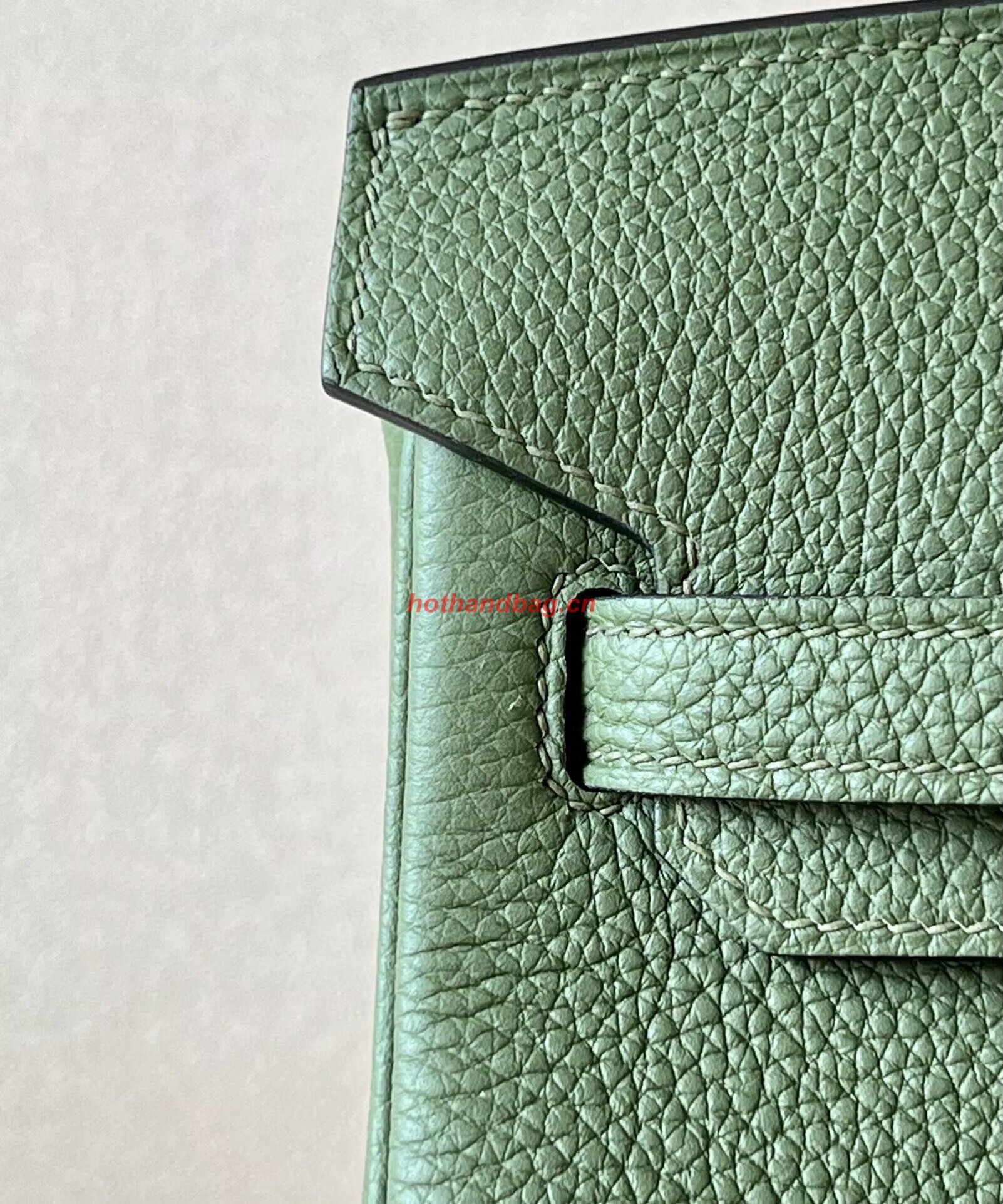 Hermes Birkin 25CM Bag Original Togo Leather 17888 Green