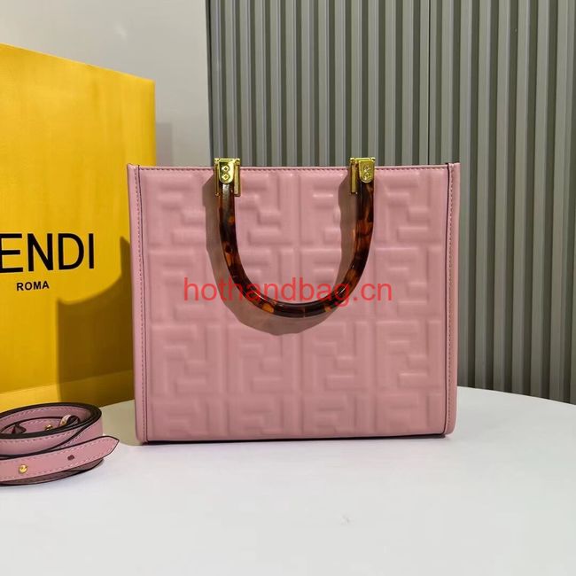 Fendi Sunshine small Shopper F1615 pink