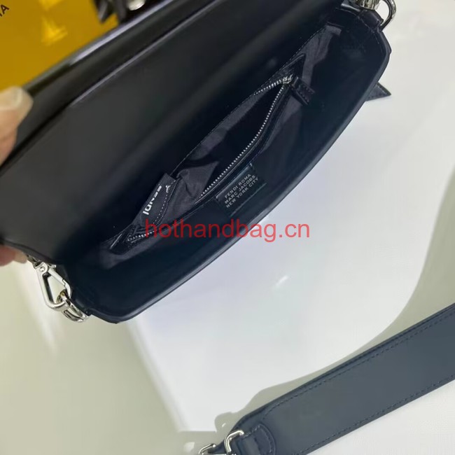 Fendi small smooth leather bag F1996 black