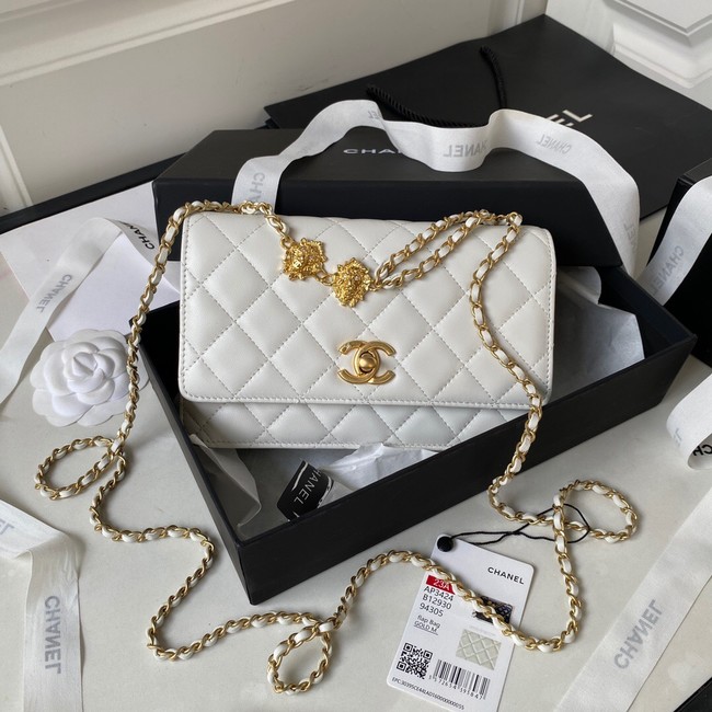 Chanel MINI FLAP BAG AP3424 white
