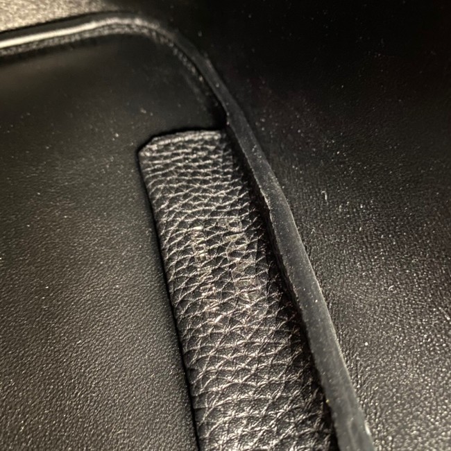 Prada Medium leather tote 1BG335 black