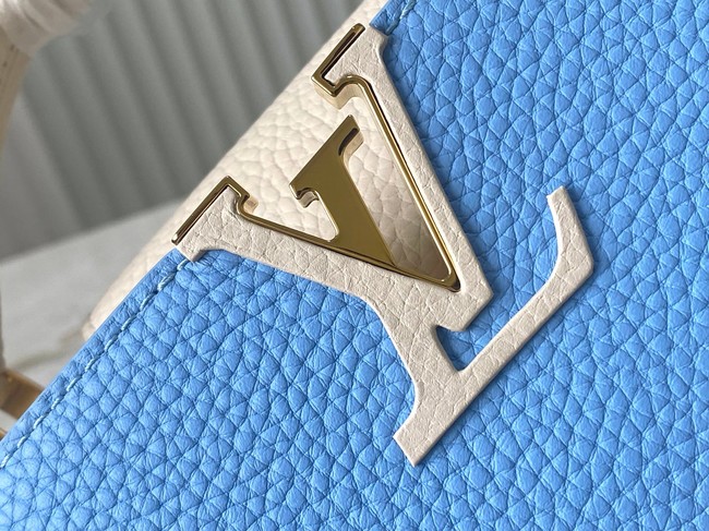 Louis Vuitton Capucines Mini M22375 Provence Blue