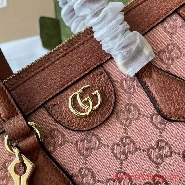 Gucci OPHIDIA GG SMALL TOTE BAG 547551 Pink