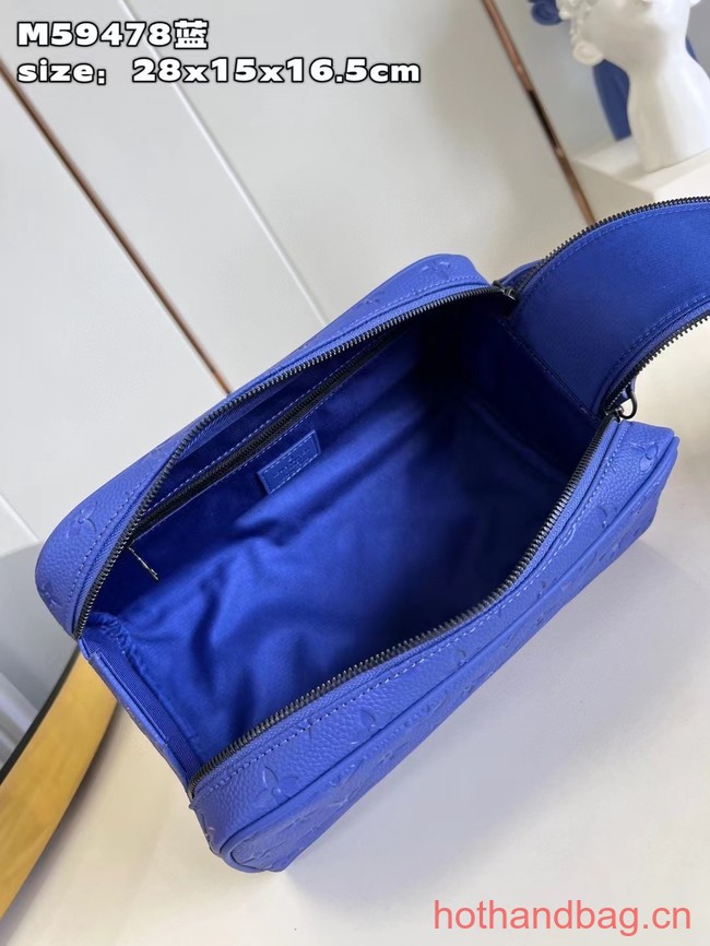 Louis Vuitton Dopp Kit M82576 Racing Blue