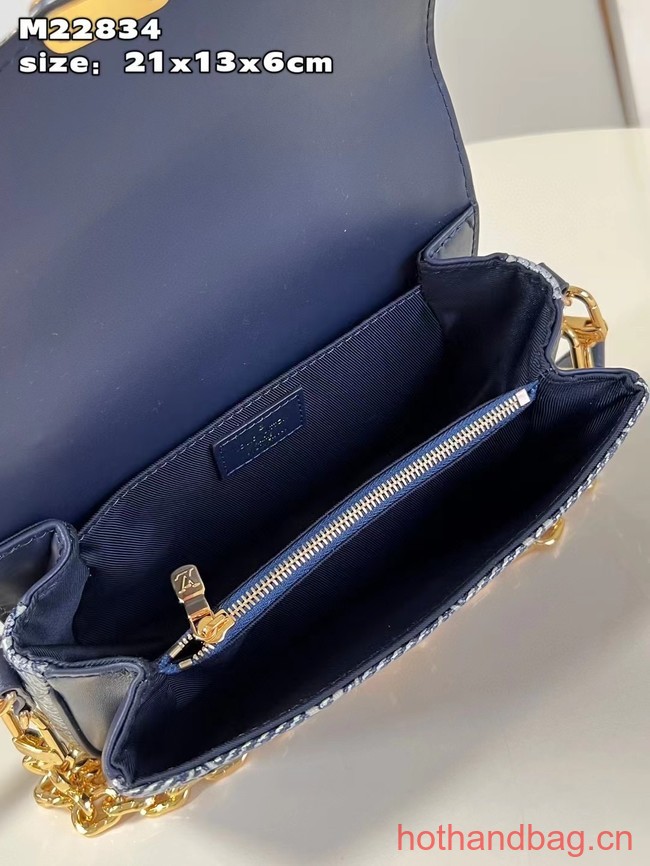 Louis Vuitton Pochette Metis East West M22834 Blue