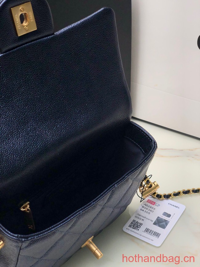 Chanel SMALL FLAP BAG AS2855 black