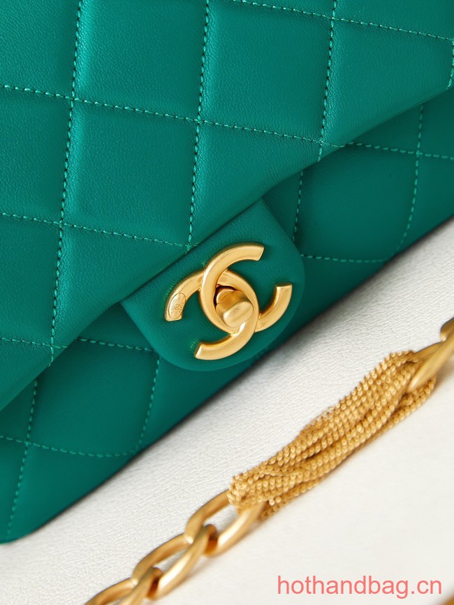 Chanel SMALL FLAP BAG AS4231 green