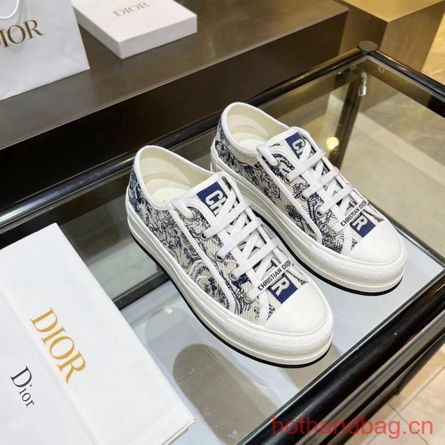WALK N DIOR SNEAKER Dior Oblique Embroidered Cotton 93626-12