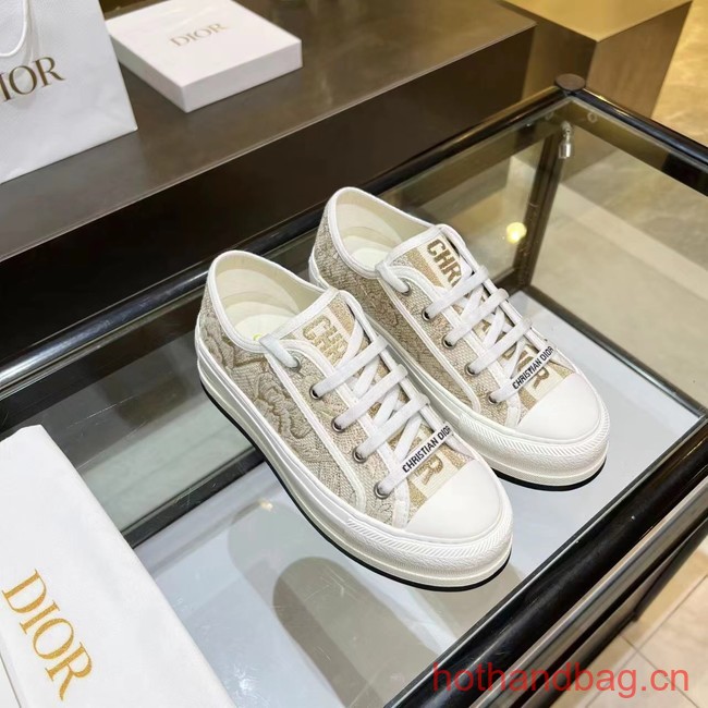 WALK N DIOR SNEAKER Dior Oblique Embroidered Cotton 93626-7