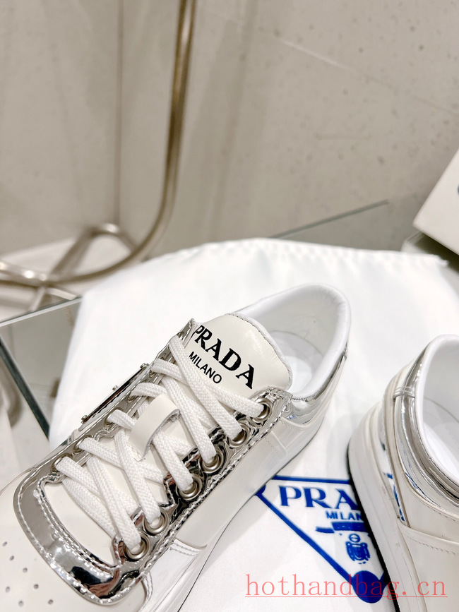 Prada Edge leather sneakers 93578-5