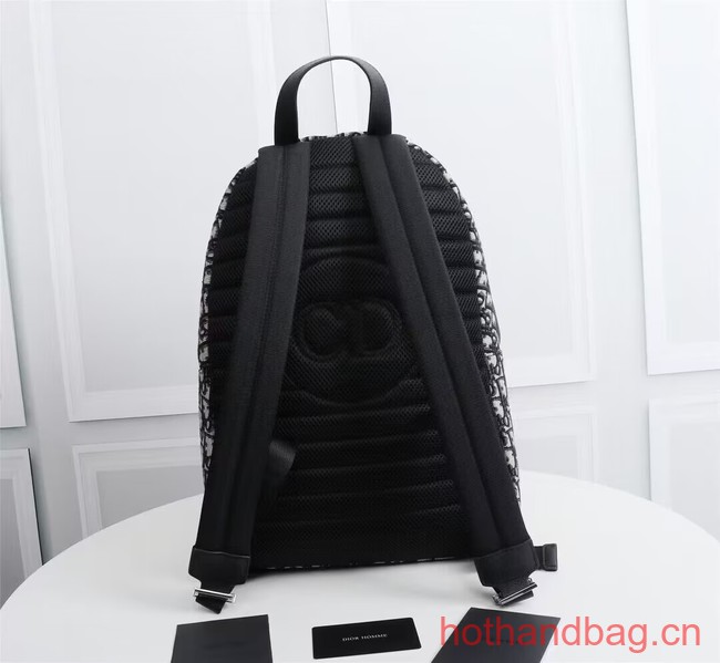 DIOR BACKPACK Beige and Black Dior Oblique Jacquard CM1088-2