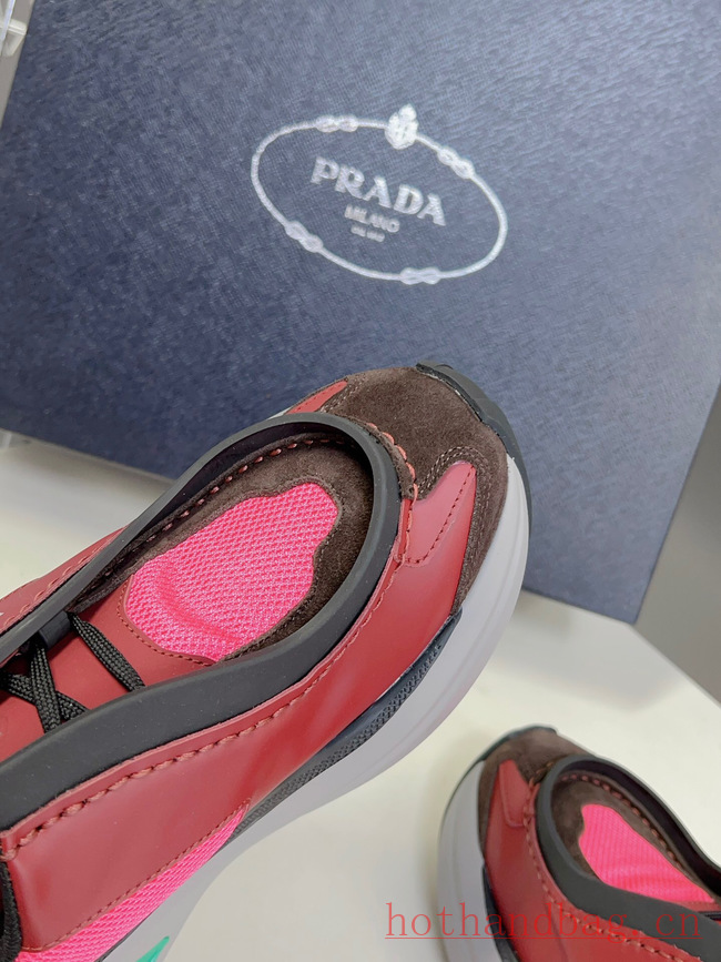 Prada leather sneakers 93594-3