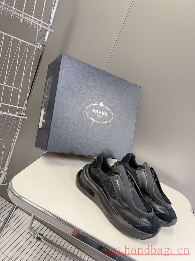 Prada leather sneakers 93594-4