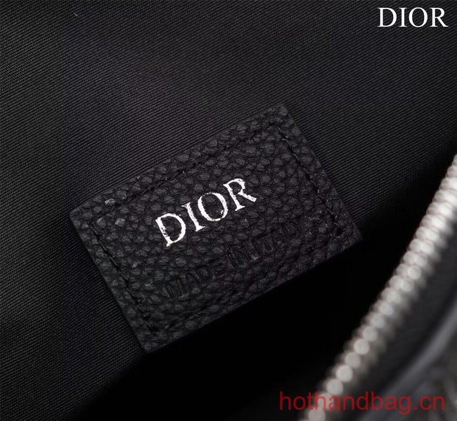 Dior Essentials SADDLE BAG Grained Calfskin 1ADPO093 black