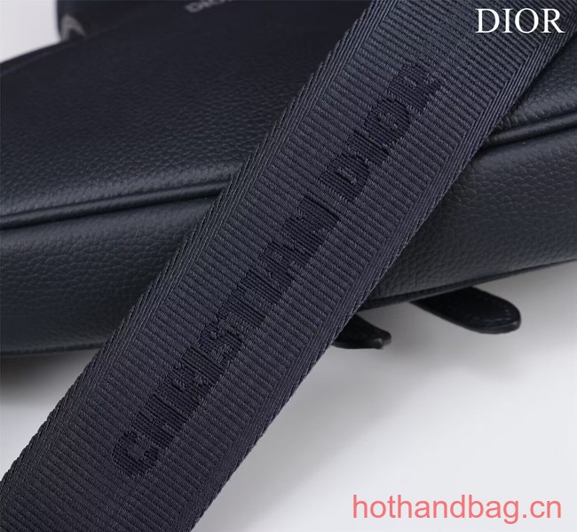 Dior Essentials SADDLE BAG Grained Calfskin 1ADPO093f-1 Royal Blue