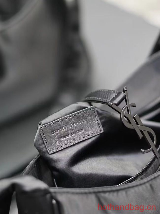 SAINT LAURENT Nylon Shoulder Bag Y988228A black