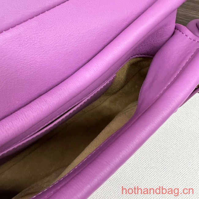 Loewe Original Leather Shoulder bag 062317 Purple