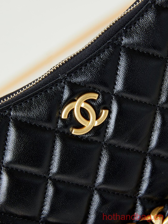 Chanel LARGE HOBO BAG AS4368 black