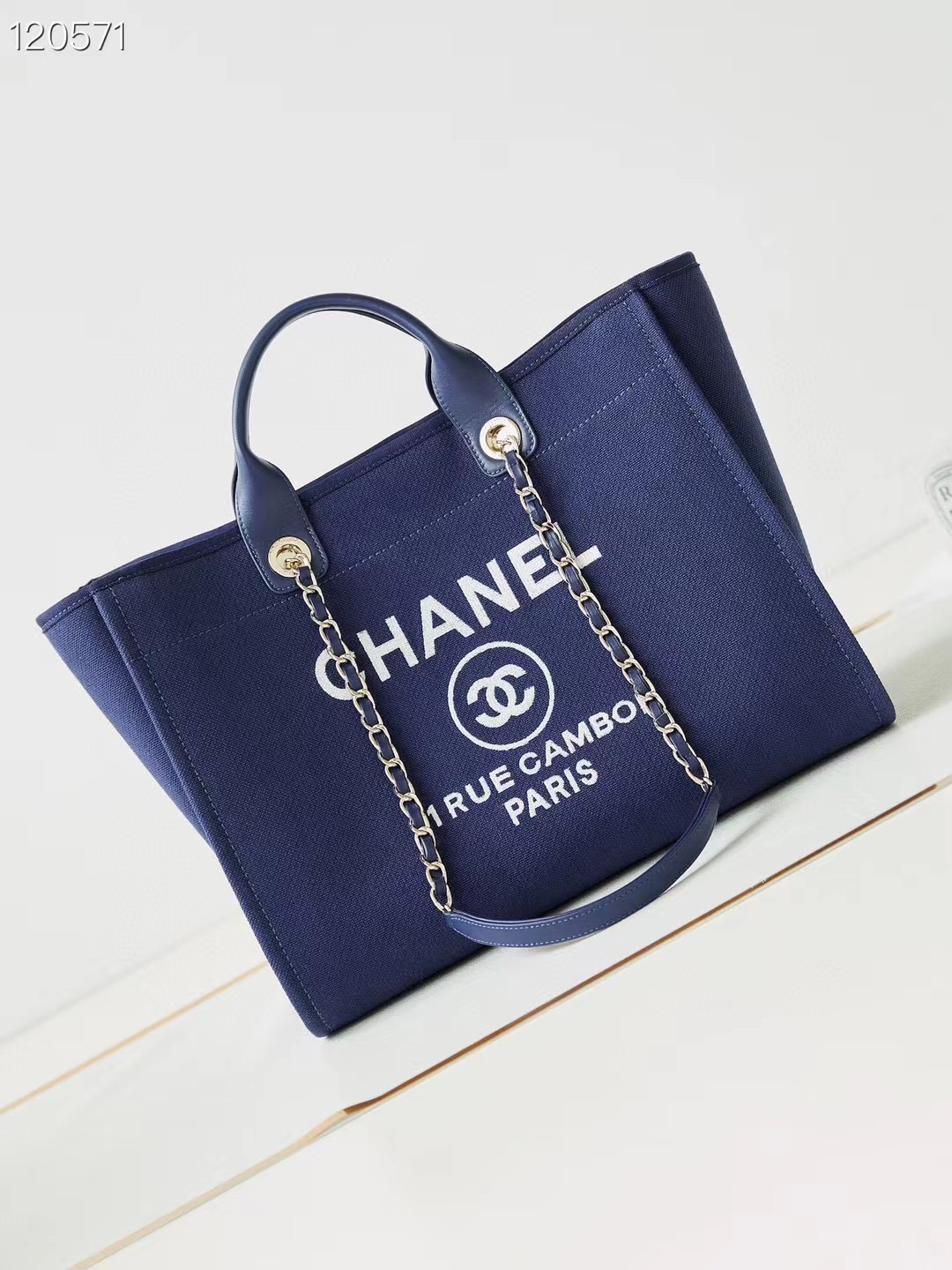Chanel LARGE SHOPPING BAG 66941 Blue