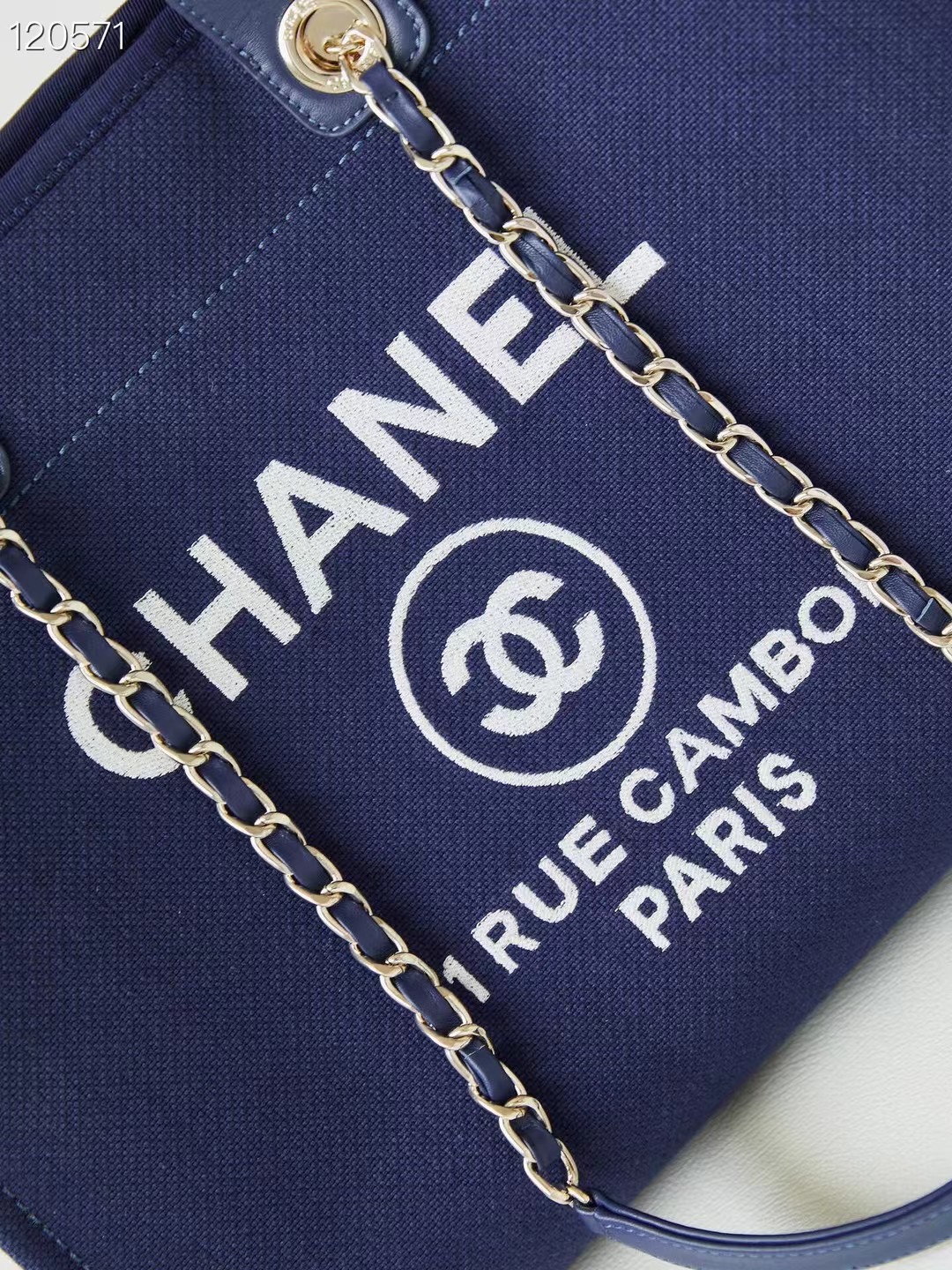 Chanel LARGE SHOPPING BAG 66941 Blue