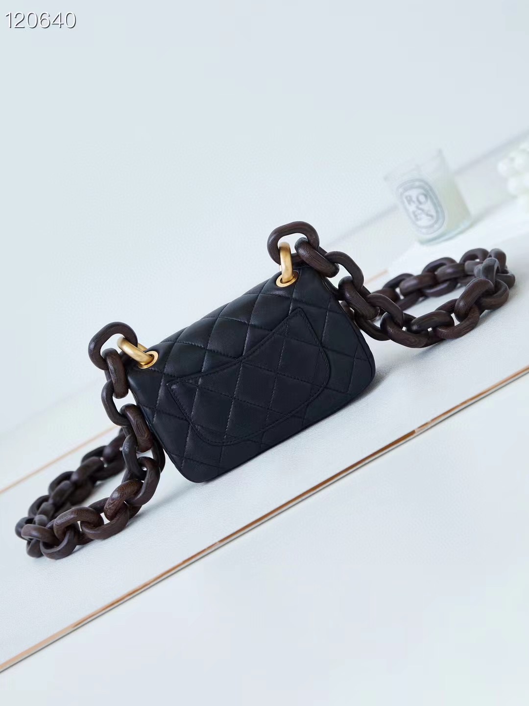 Chanel MINI FLAP BAG AS4165 black