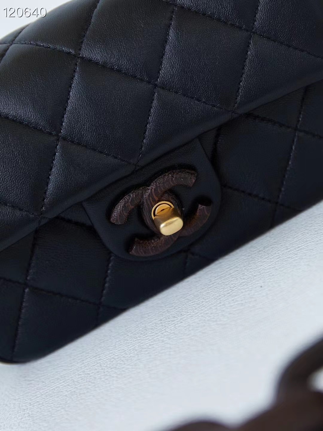 Chanel MINI FLAP BAG AS4165 black