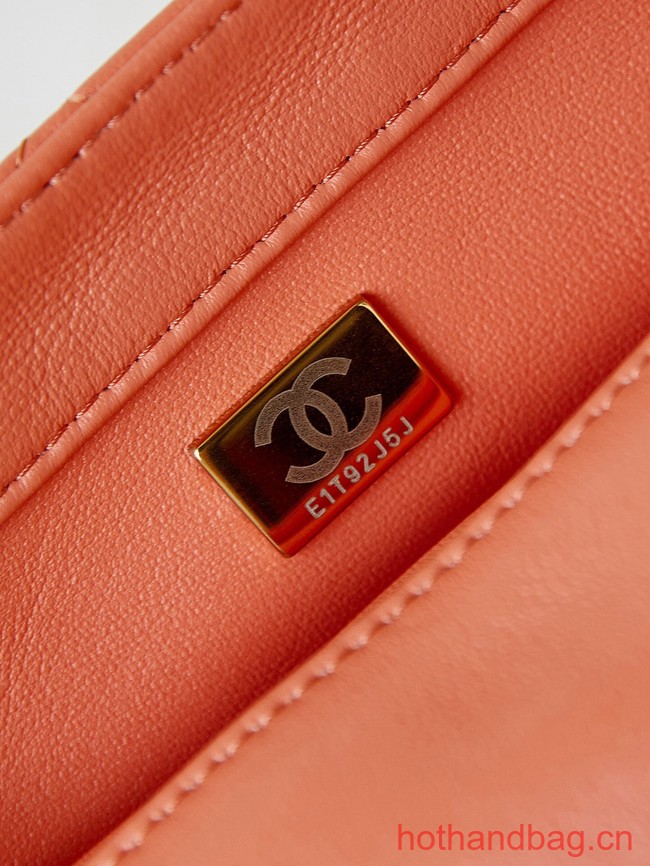 Chanel MINI FLAP BAG AS4165 orange