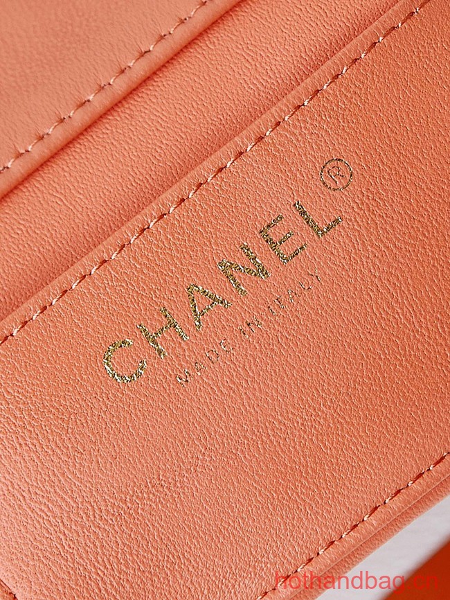Chanel MINI FLAP BAG AS4165 orange