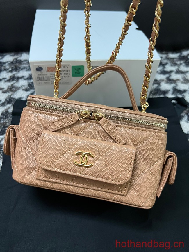 Chanel CLUTCH WITH CHAIN AP3017 Apricot