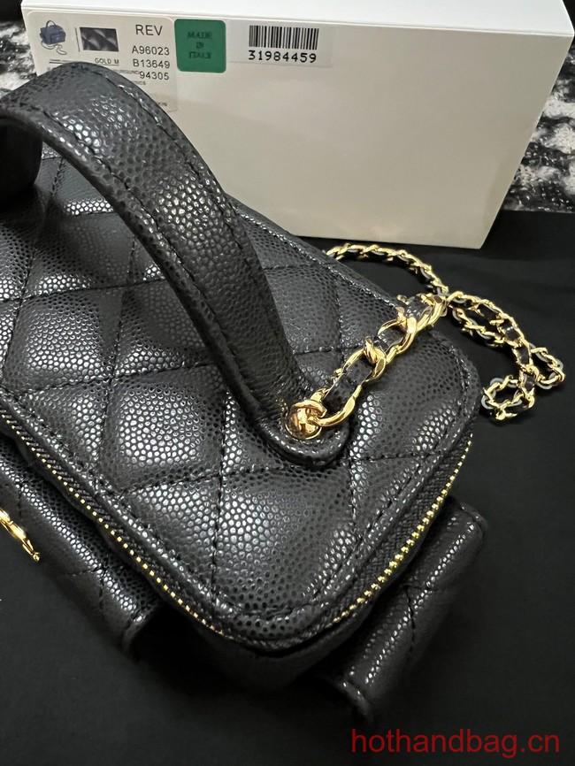 Chanel CLUTCH WITH CHAIN AP3017 black