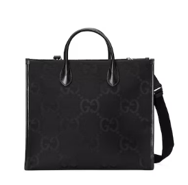 Gucci Tote bag with jumbo GG 678839 black
