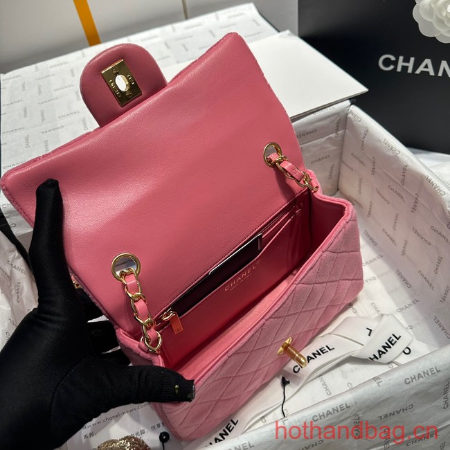 Chanel CLASSIC HANDBAG A1116 PINK