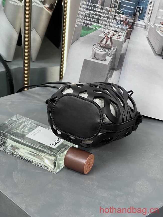Loewe Original Leather Shoulder Handbag 0573 black