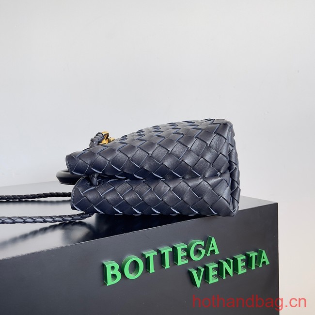 Bottega Veneta Small Andiamo 743568 dark blue