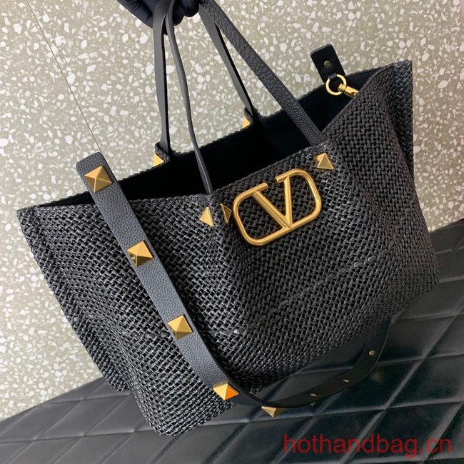 VALENTINO Knitting Shoulder bag 0331 black