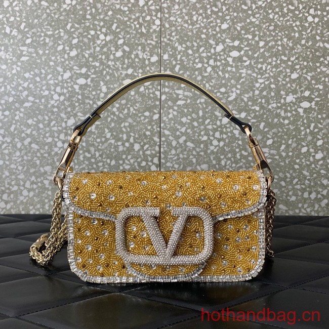 VALENTINO V-logo MINI LOCO bag 5032C gold
