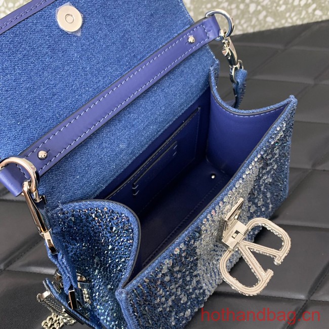 VALENTINO VSLING Shoulder Bag 0097 blue