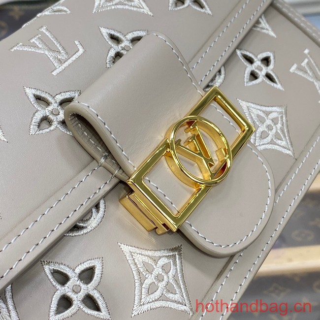 Louis Vuitton Leather DAUPHINE M20730 gray