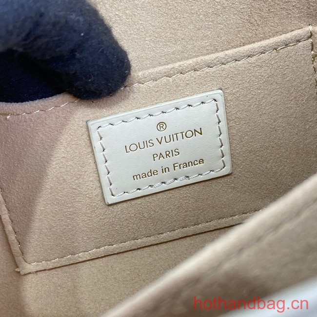Louis Vuitton Leather DAUPHINE M20730 white