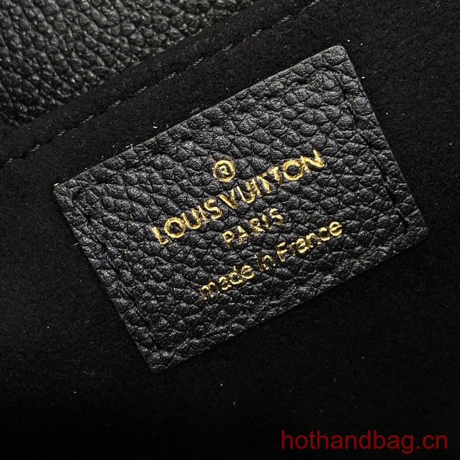 Louis Vuitton Pochette Metis East West M46596 black&Beige