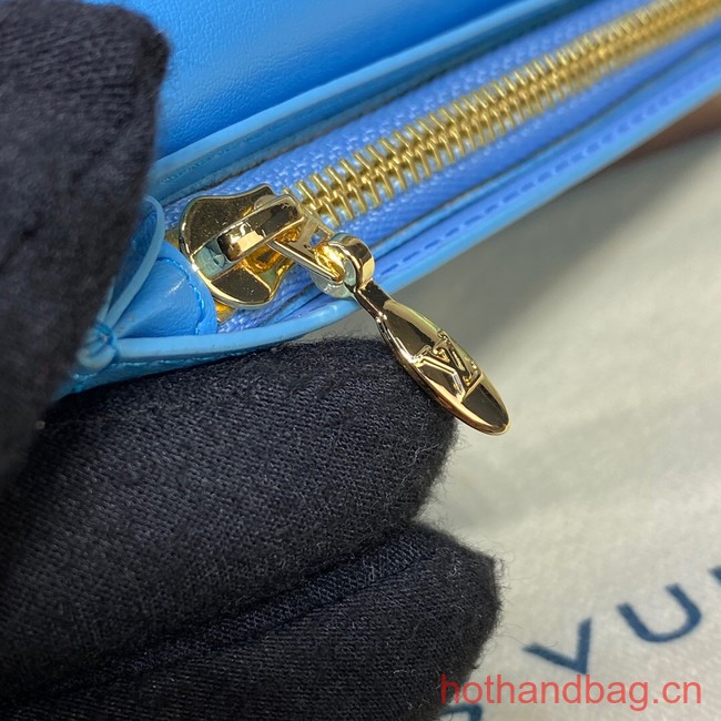 Louis Vuitton Vertical Wallet M82441 Blue