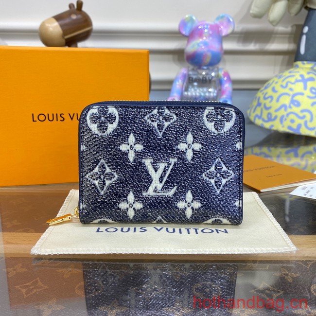 Louis Vuitton Zippy Coin Purse M82483 Blue