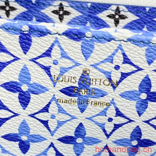 Louis Vuitton Zippy Wallet M82384 Blue