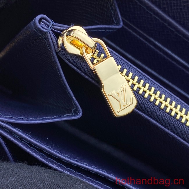 Louis Vuitton Zippy Wallet M82468 blue