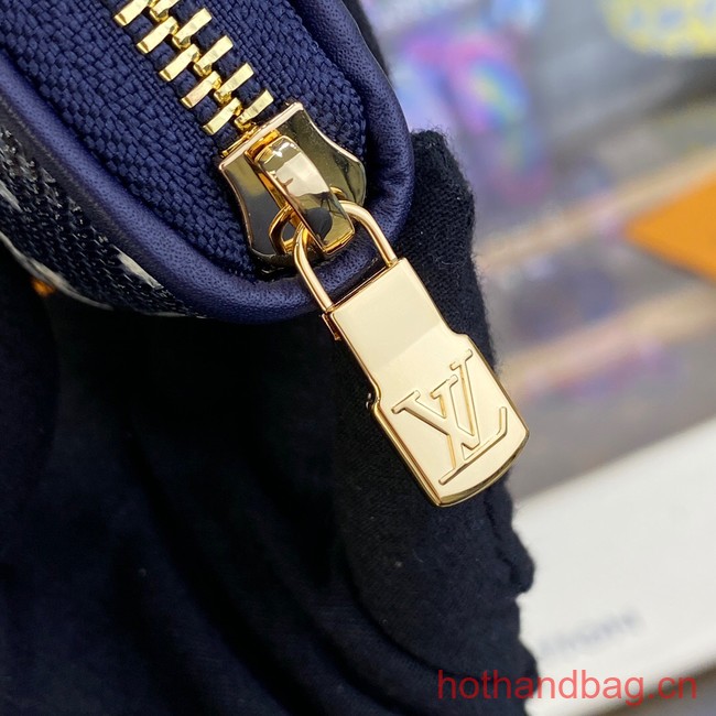 Louis Vuitton Zippy Wallet M82468 blue