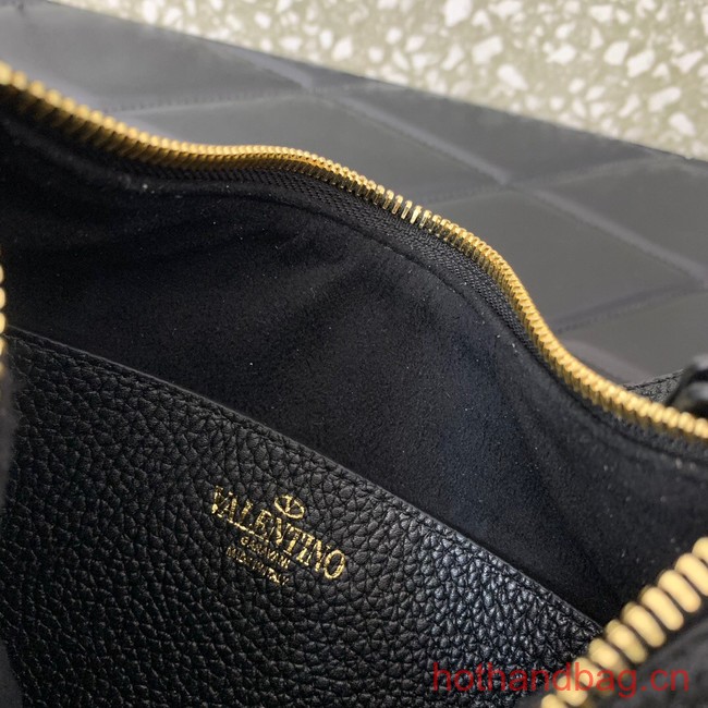 VALENTINO grain calfskin leather bag 0313 black